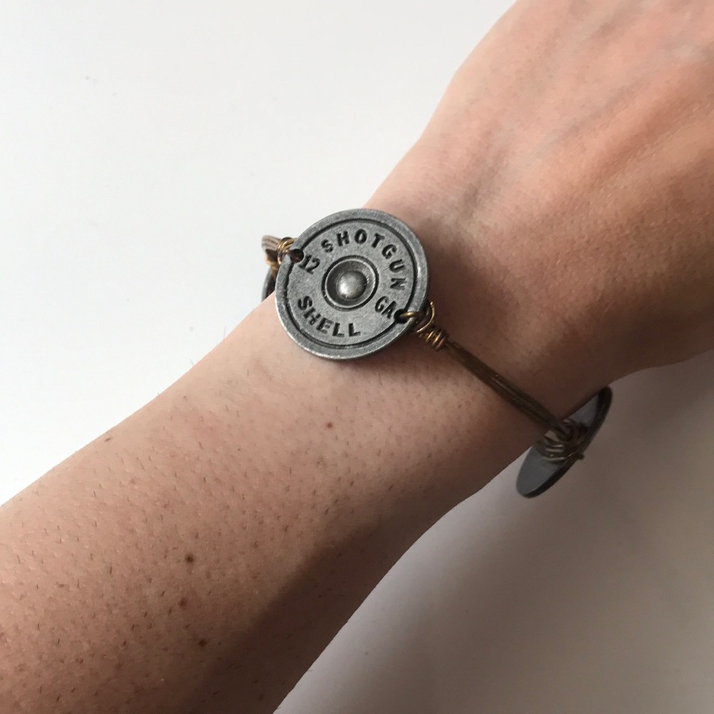 Artisan Shotgun Shell Wire Bracelet